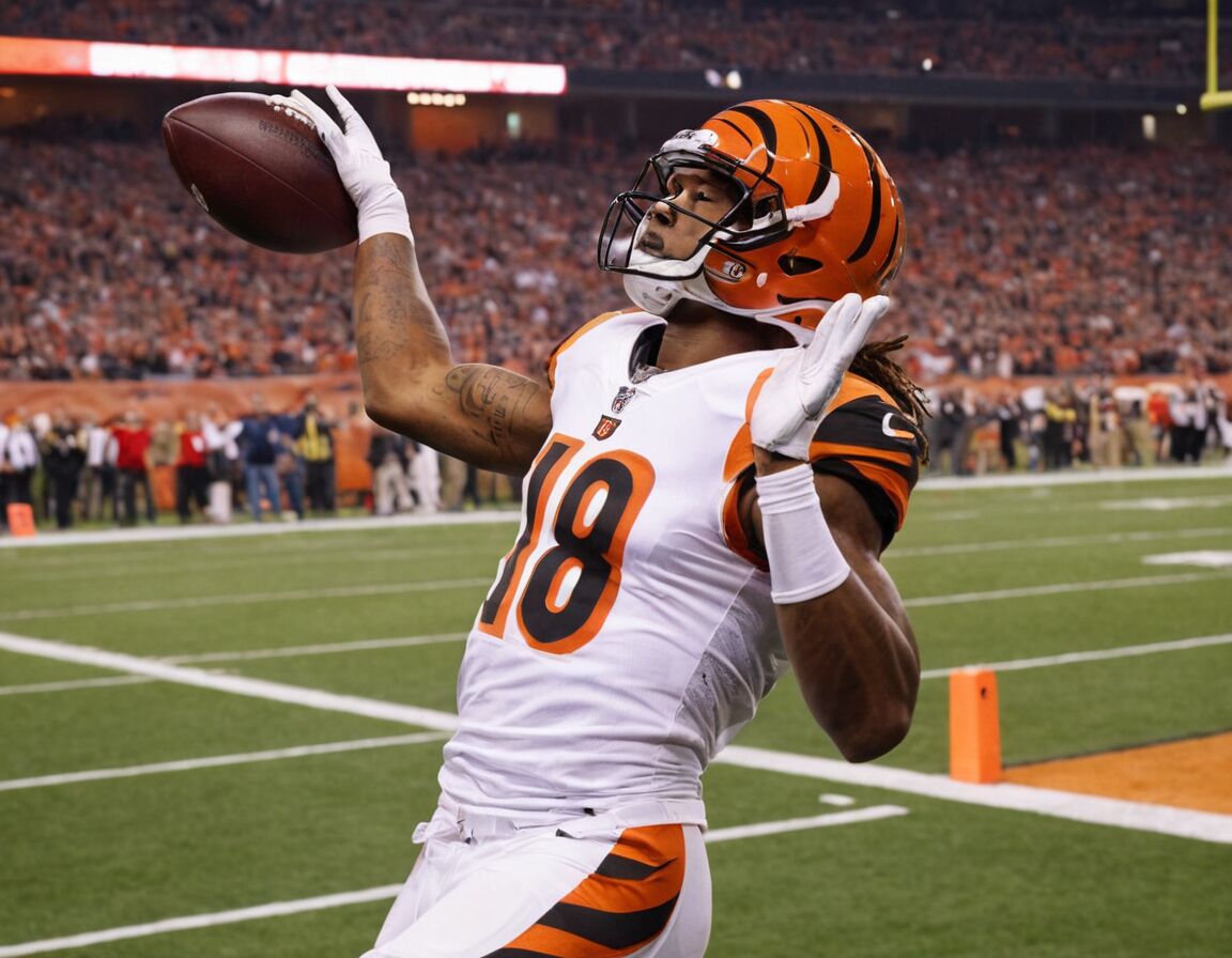 Tee Higgins catches 75 yards, one touchdown   - Bengals vs Dallas Cowboys Match Player Stats: Key Performances and Insights