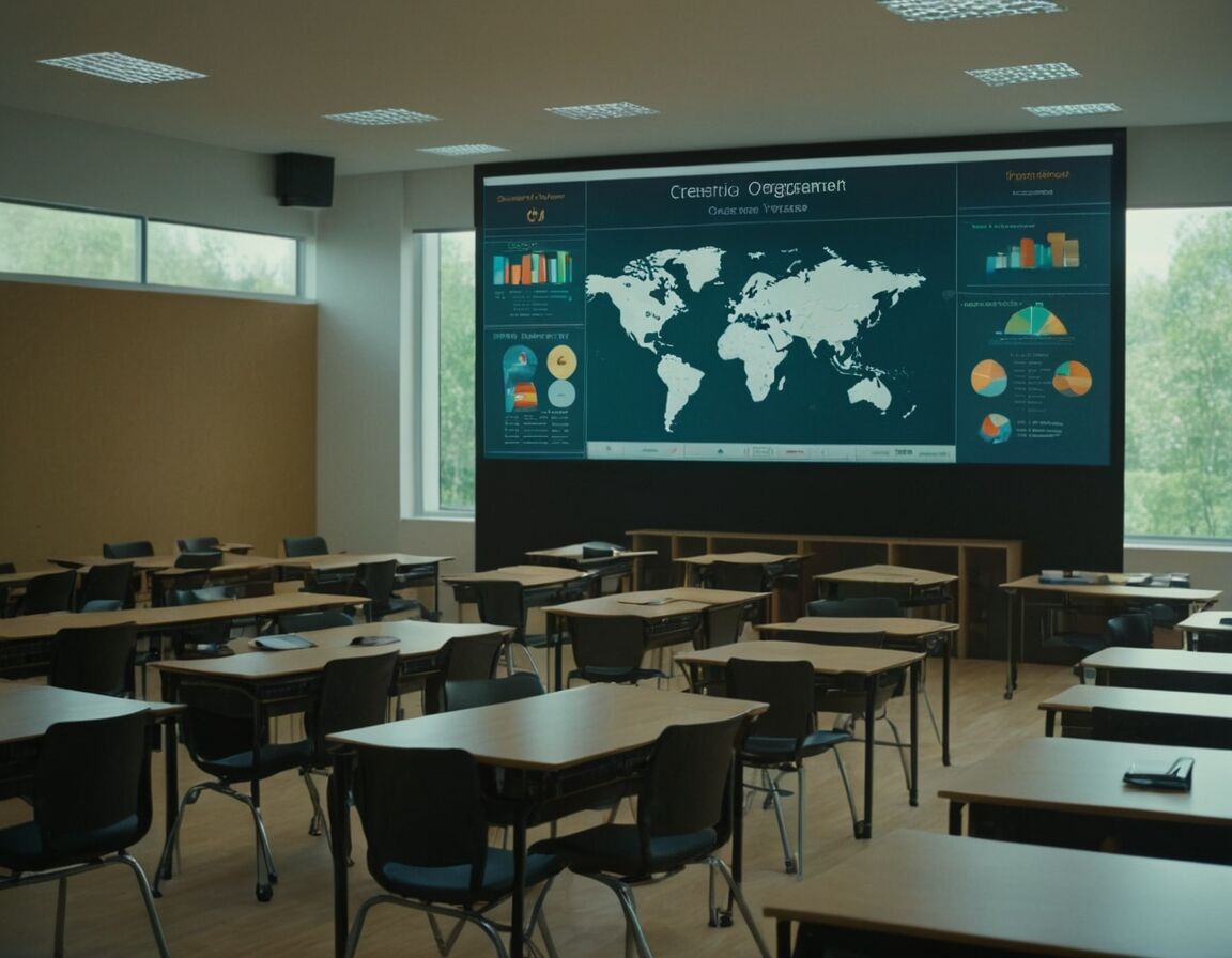 Enhances classroom organization and management   - Enhancing Learning Environments: The Benefits of Using a Classroom Screen
