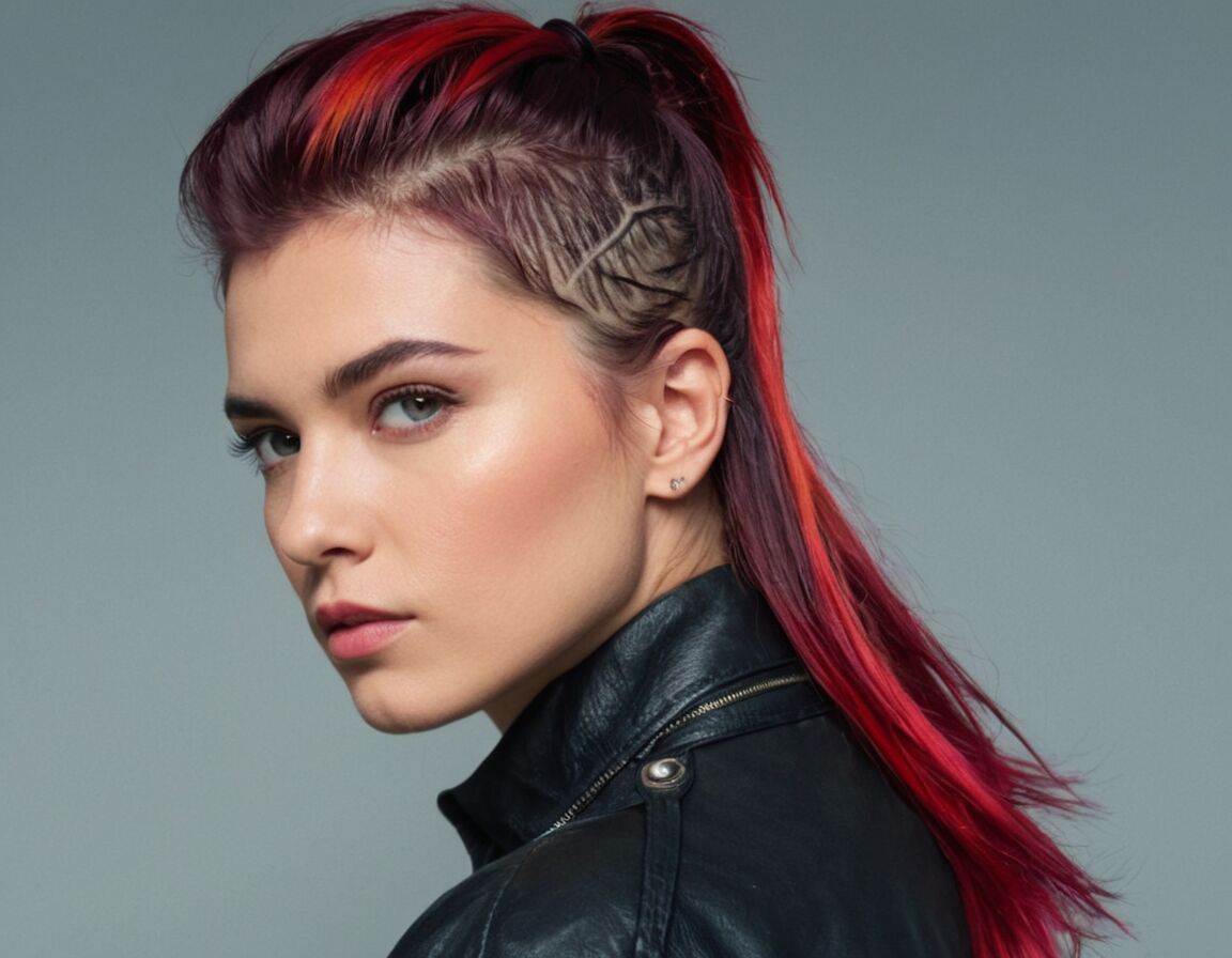 Accessories and techniques enhance the style - The Rise of the Modern Mullet: A Trend Reimagined for Today's Fashionistas