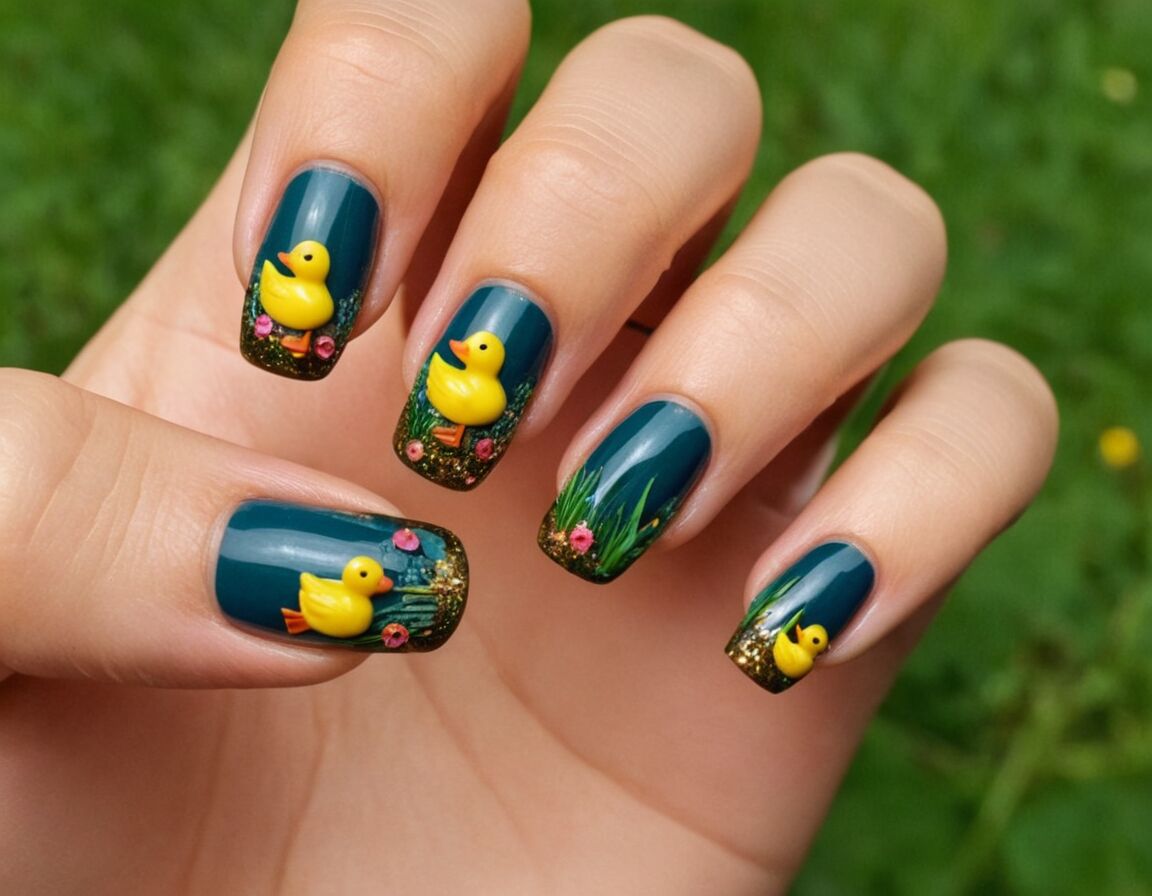 Variations and creative adaptations - The Rise of Duck Nails: A Trend Transforming the Nail Art Industry