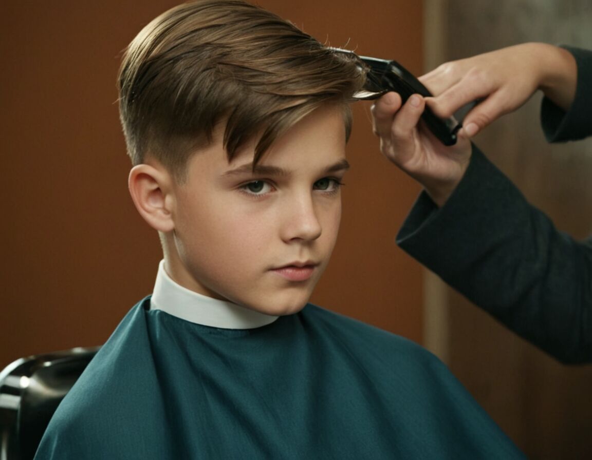 Neat and tidy side parts - Trendy Boys Haircuts: Top Styles for Every Age and Occasion