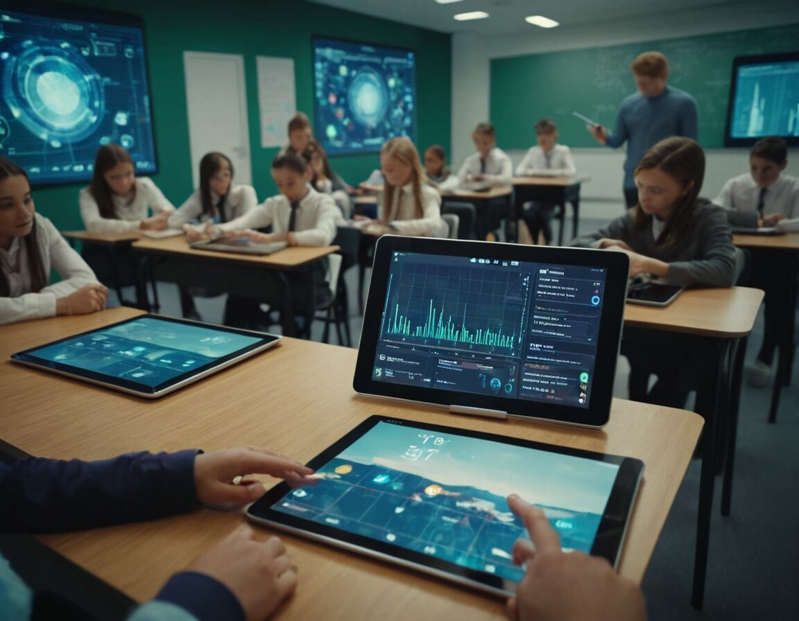 Real-time analytics track student performance - The Rise of SmartSchoolboy9: Revolutionizing Online Learning for Students