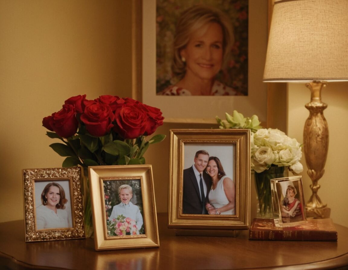 Decorate the house with framed mom photos - Creative Ways to Use Happy Mothers Day Images to Celebrate Mom