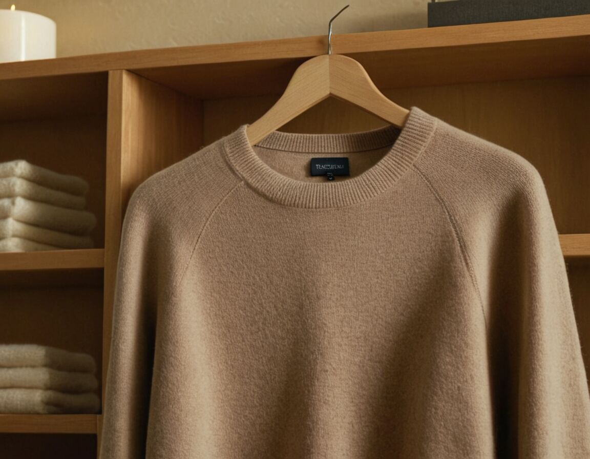 Store sweaters to prevent moth damage - The Ultimate Guide to Shop Beige Cashmere Men's Sweaters: Style Tips and Care Instructions