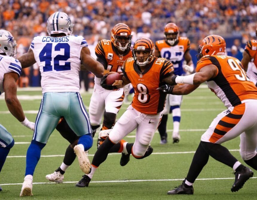 Bengals vs Dallas Cowboys Match Spelarstatistik: Viktiga prestationer och insikter