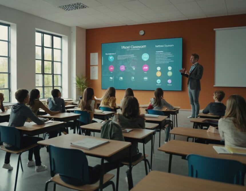 Enhancing Learning Environments: The Benefits of Using a Classroom Screen