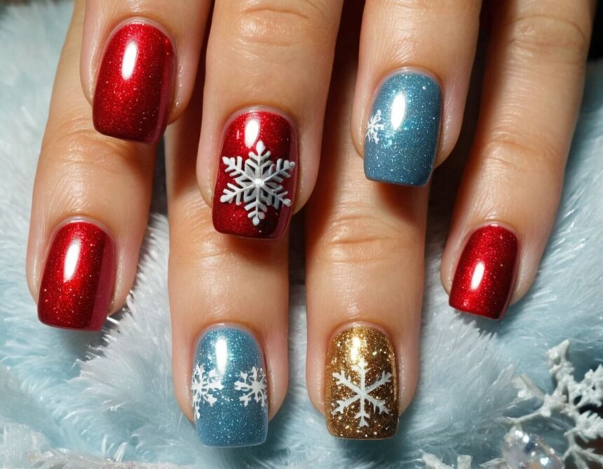 Creative Christmas Nails Ideas to Celebrate the Holiday Season