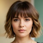 El auge del flequillo texturizado: cómo esta tendencia está transformando los peinados modernos