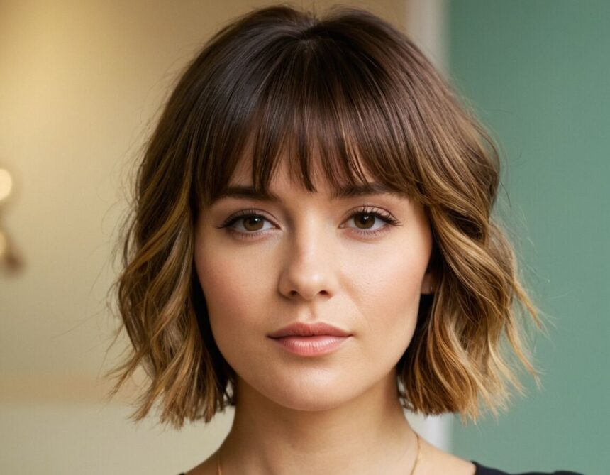 De opkomst van gestructureerde franjes: hoe deze trend moderne kapsels verandert