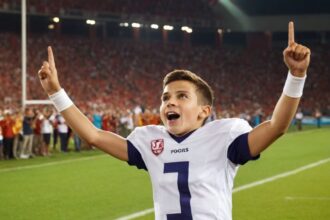 The Rise of Baby Gronk: How a Young Football Prodigy is Captivating Fans and Changing Youth Sports